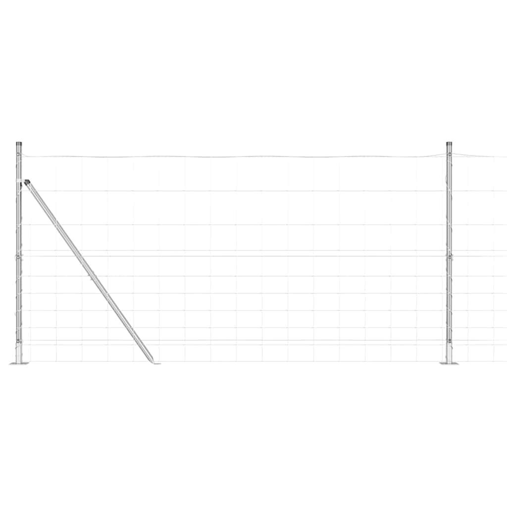 Svetsat Stålstaket Betongbas Varmförzinkad