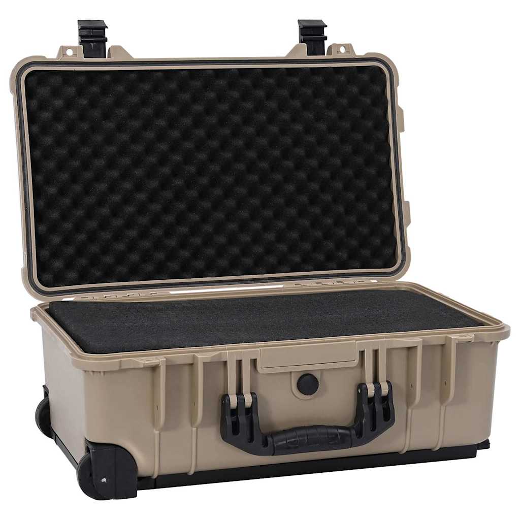 Hårt Bagagefack Sand Polypropen Abs