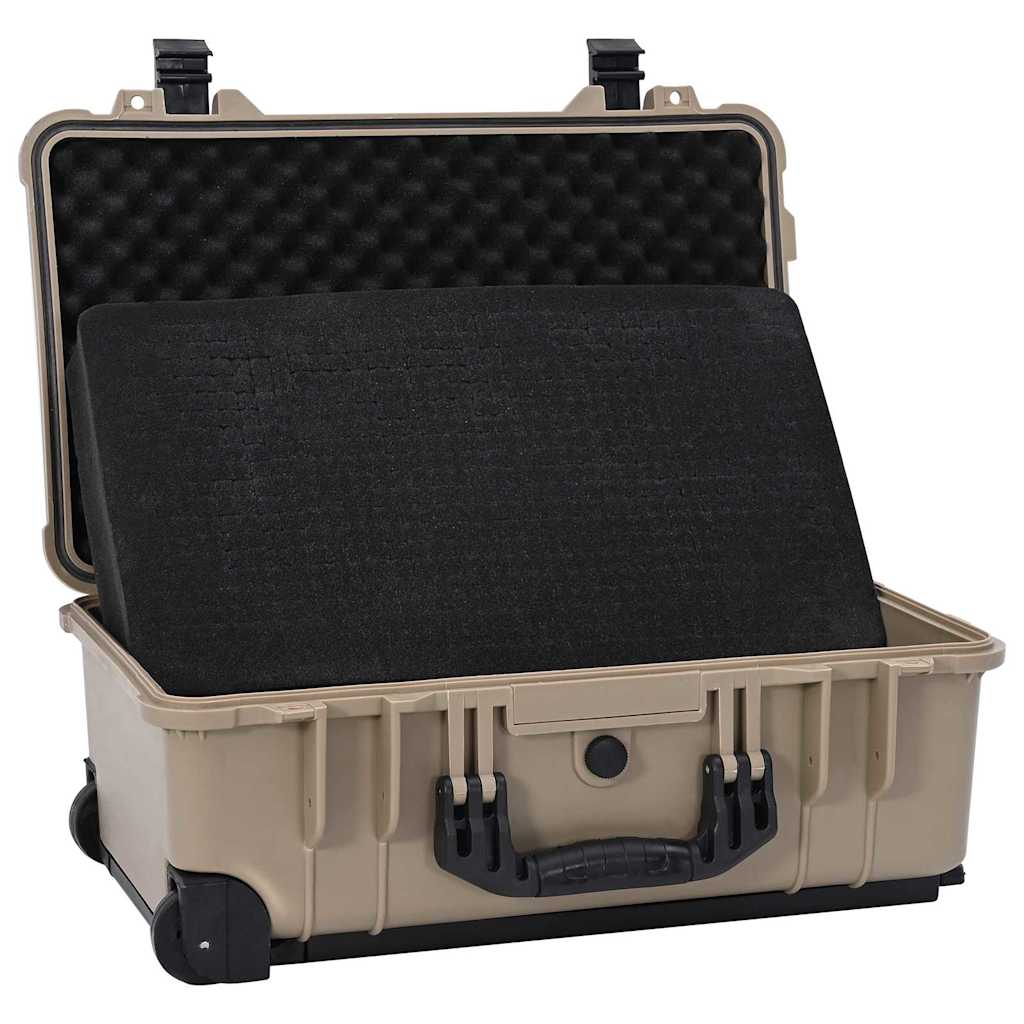 Hårt Bagagefack Sand Polypropen Abs