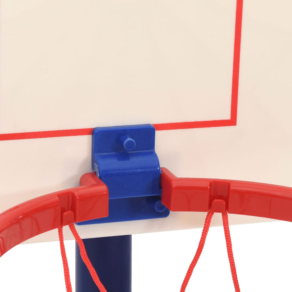Basketställning med boll och pump justerbar höjd 90