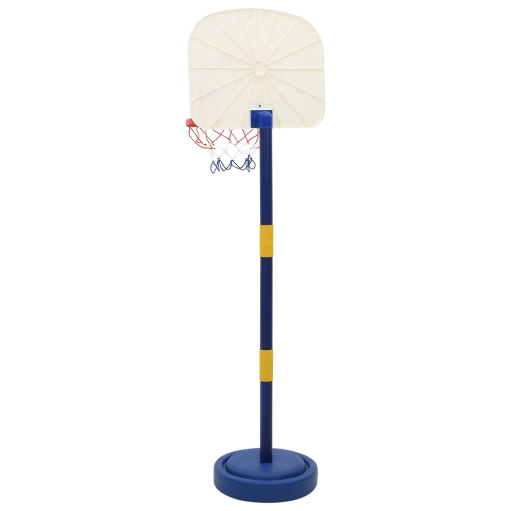 Basketställning med boll och pump justerbar höjd 90