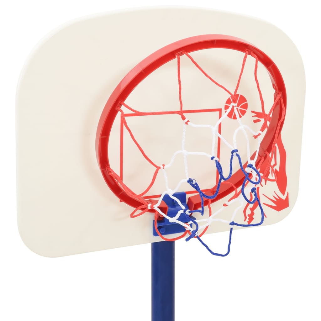 Basketställning med boll och pump justerbar höjd 90