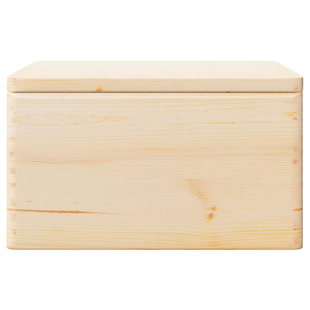 Trälåda med Lock och Handtag