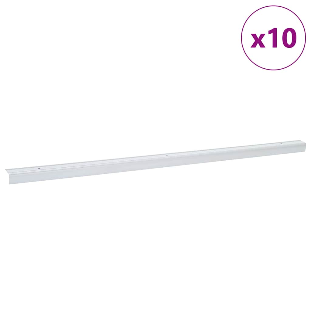 Trappnoslister Silver Aluminium