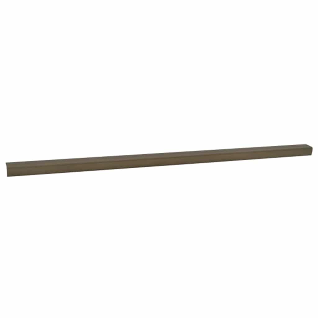 Trappnoslister Brun Aluminium