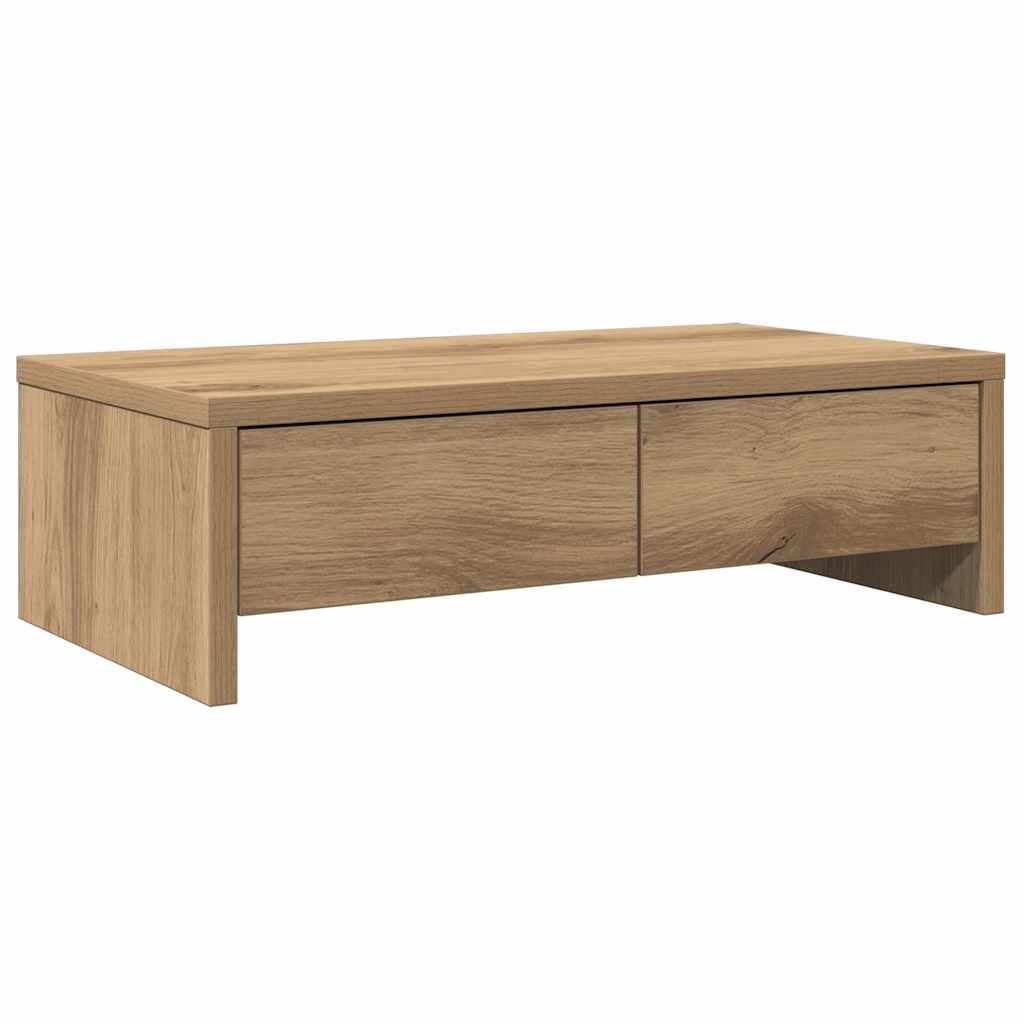 Skärmställ med lådor