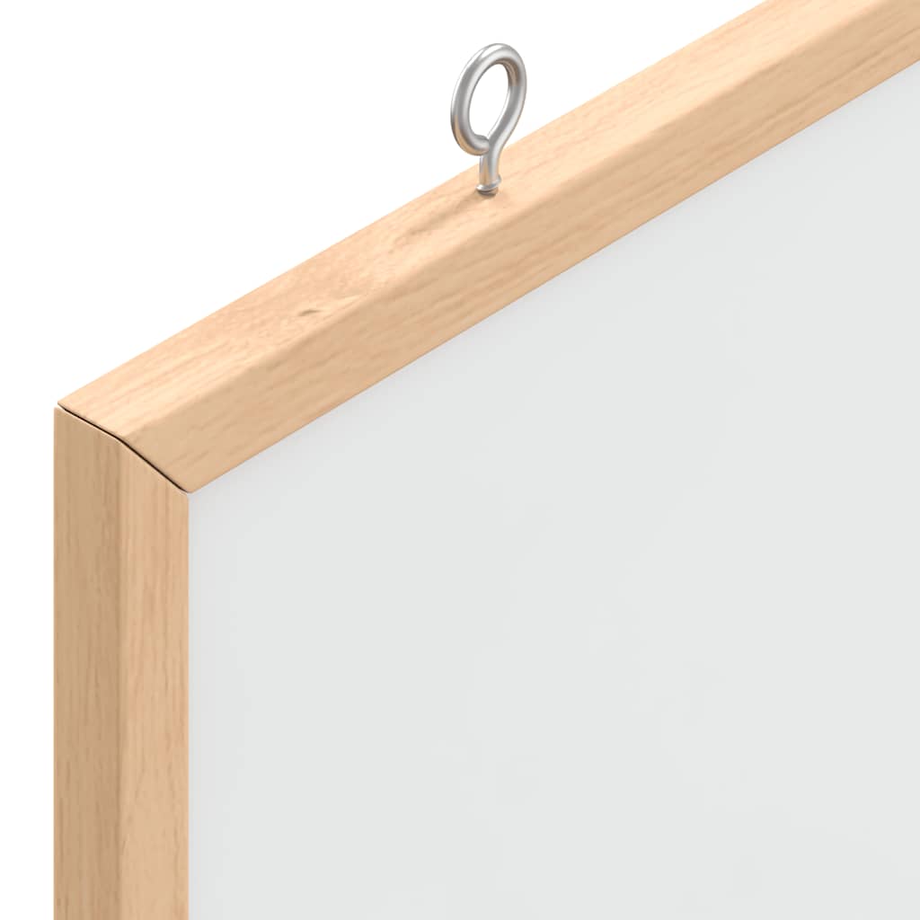 Magnetisk Whiteboardtavla med Massiv Fururam