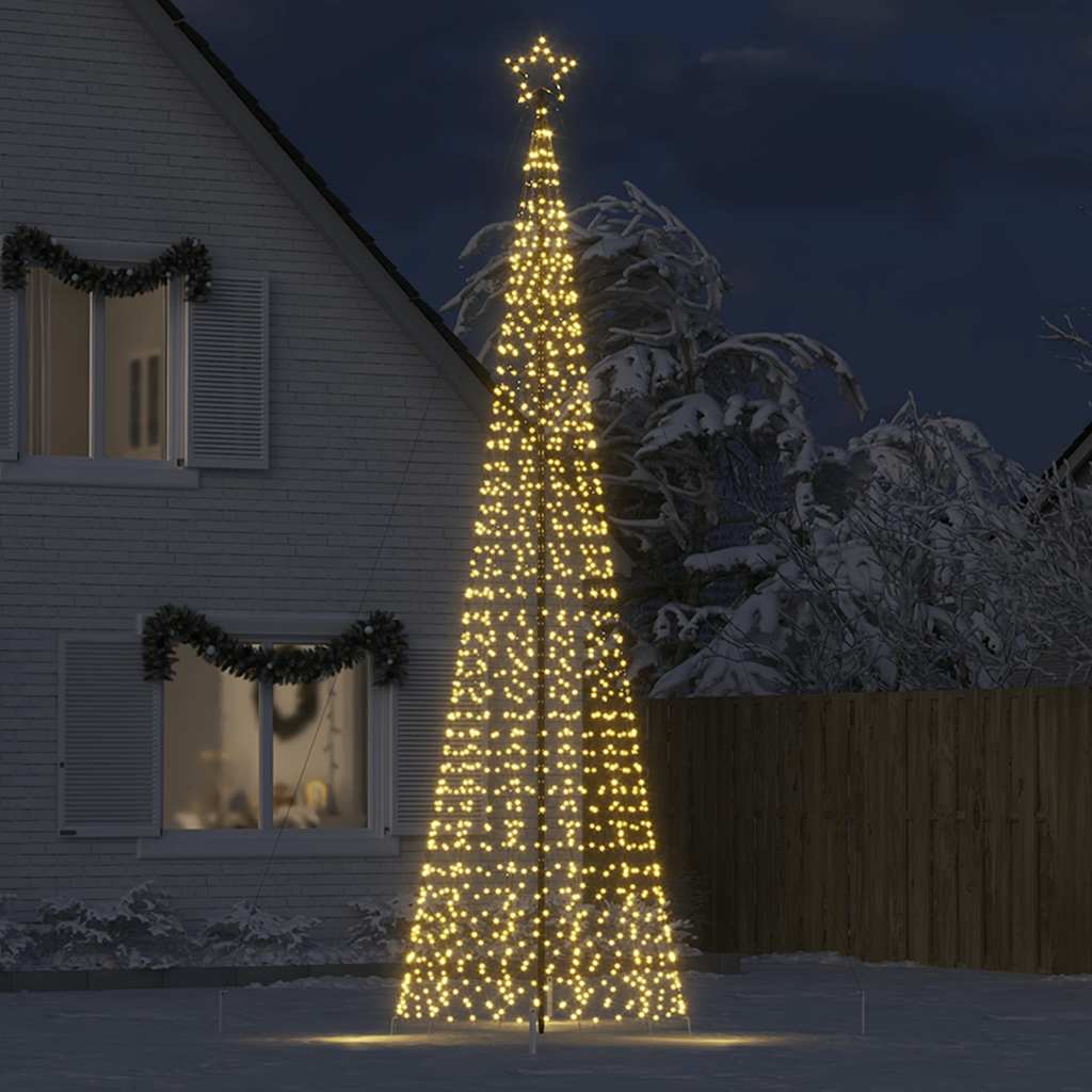 LED Julgran med Spikar