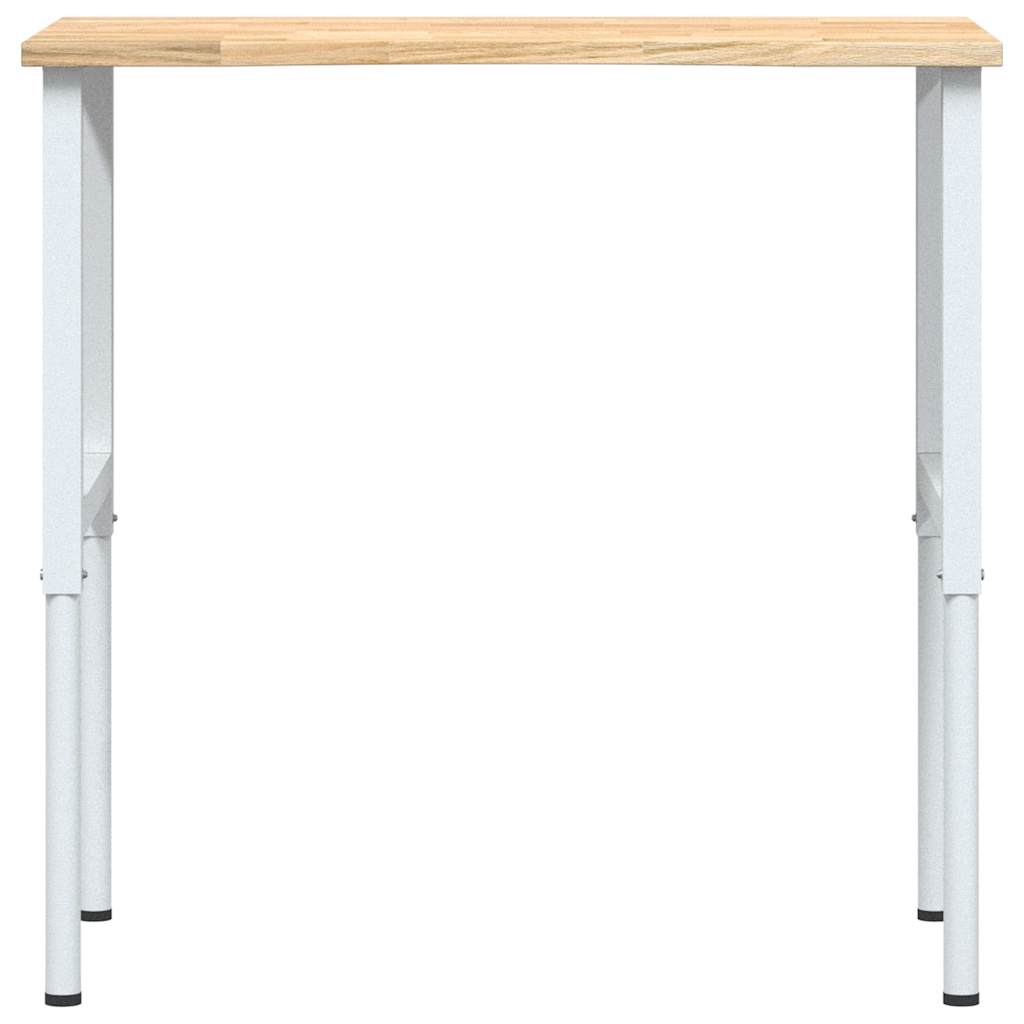 Arbetsbänk 100x60x(71,5-98) cm Massiv