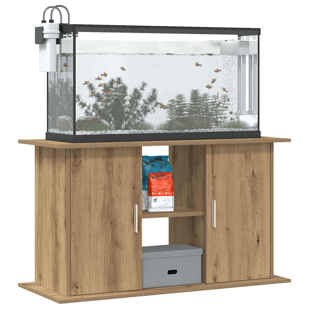 Akvariestativ hantverksmässig konstruerat trä