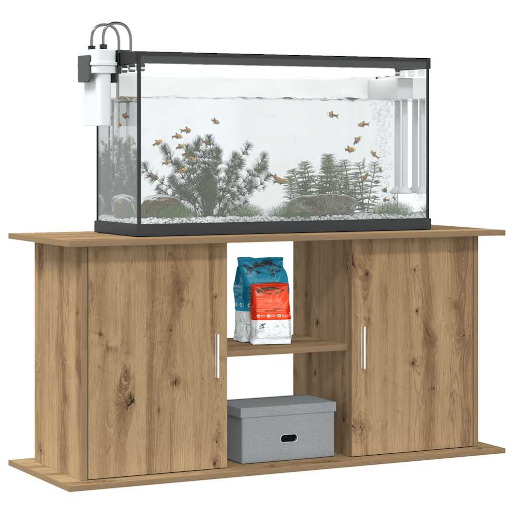 Akvariestativ hantverksmässig konstruerat trä