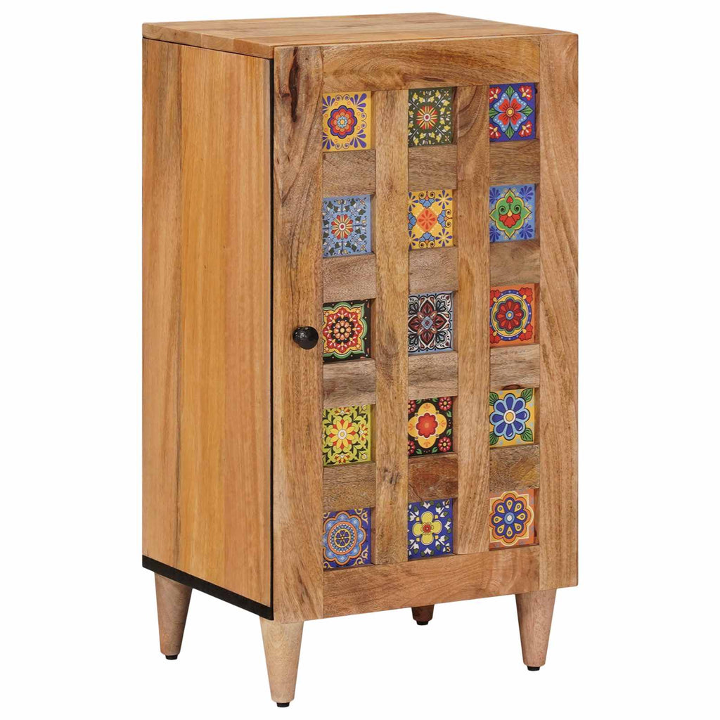 Sideboard Dörr Naturfärg Massivt Brun Mangoträ