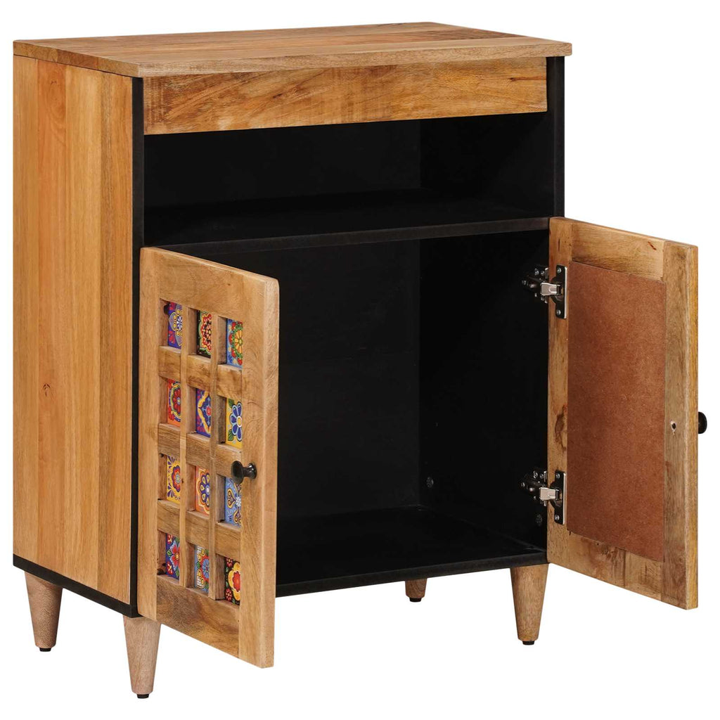 Sideboard Dörr Naturfärg Massivt
