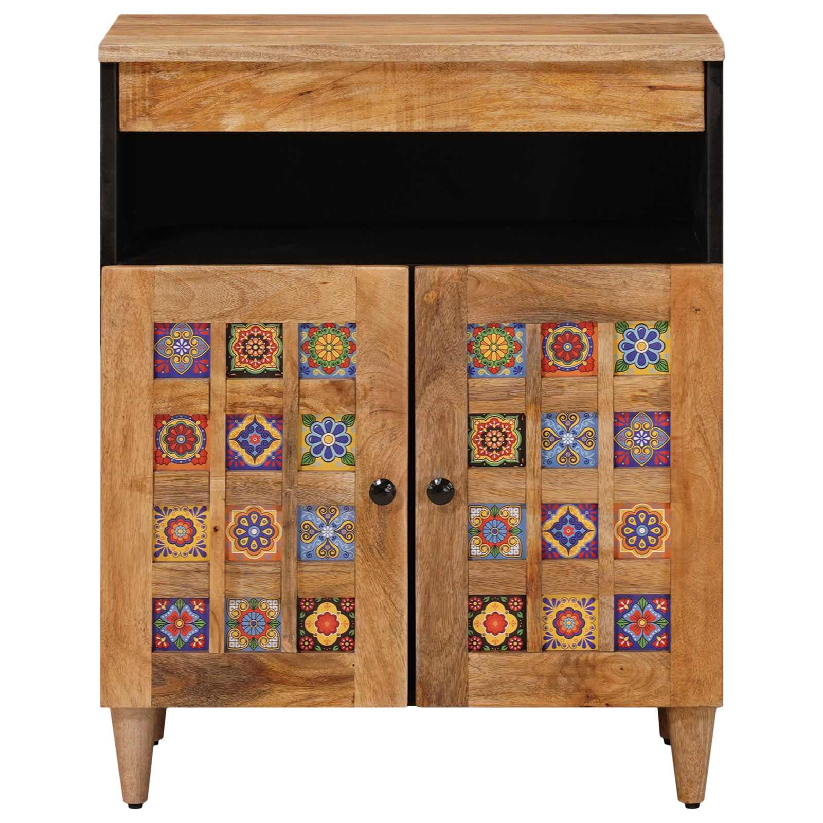 Sideboard Dörr Naturfärg Massivt