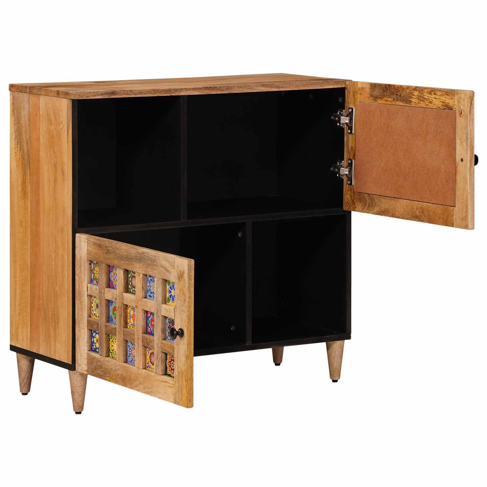 Sideboard Dörr Naturfärg Massivt