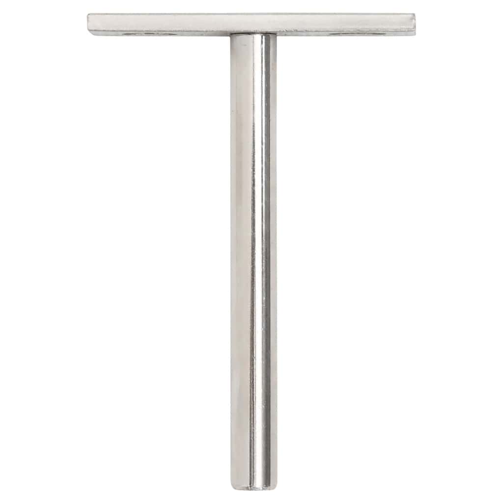 Konsoler för Flytande Hyllplan Osynlig Ø10x100 mm Kolstål