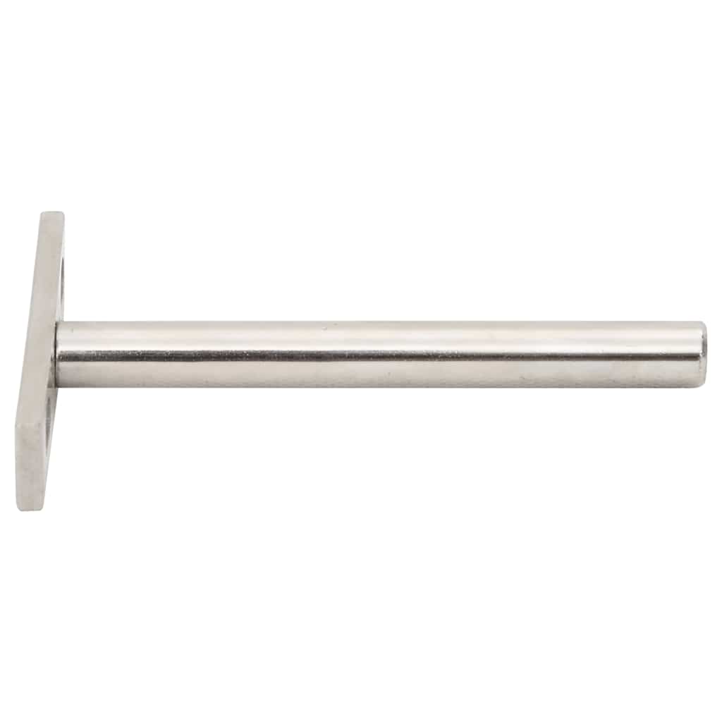 Konsoler för Flytande Hyllplan Osynlig Ø10x100 mm Kolstål