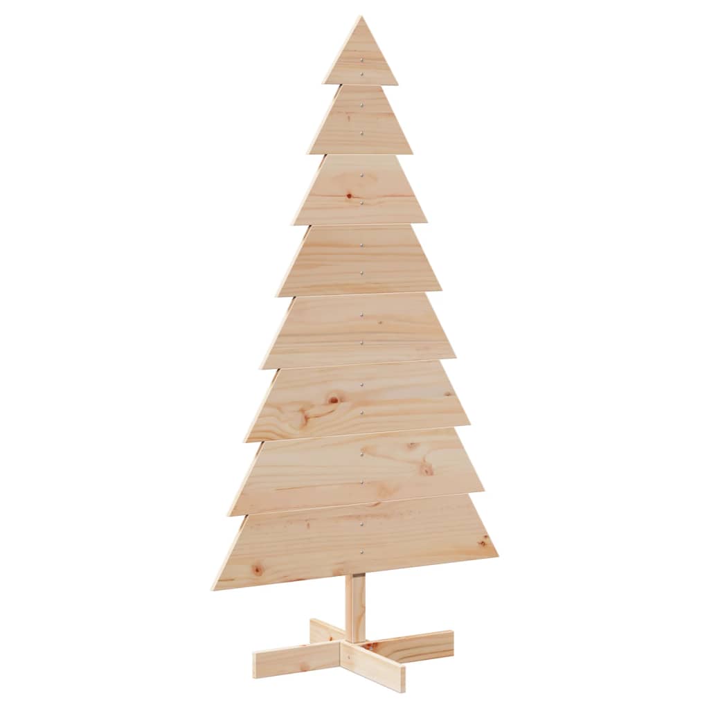 Julgran i trä massiv furu