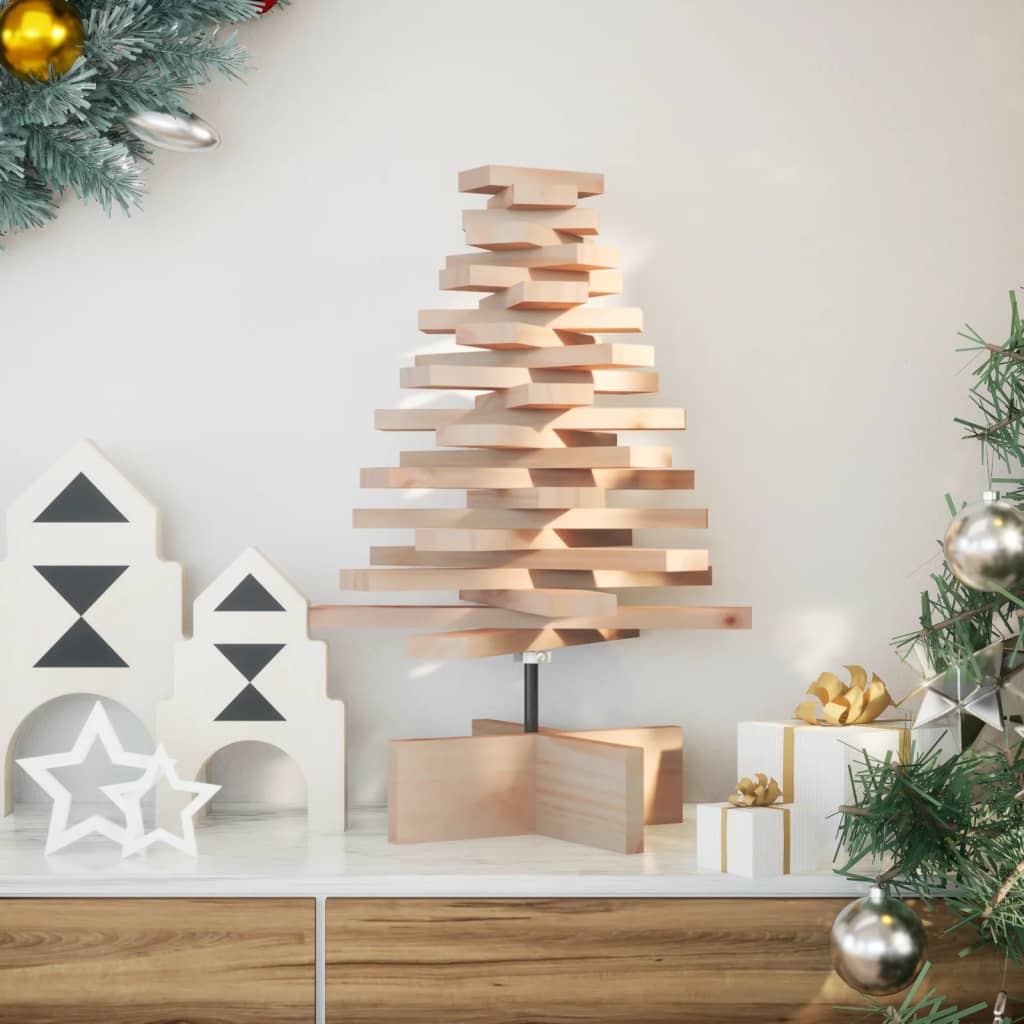 Julgran i massiv