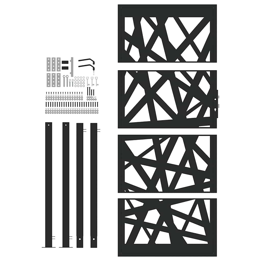Trädgårdsgrind Ljusdesign