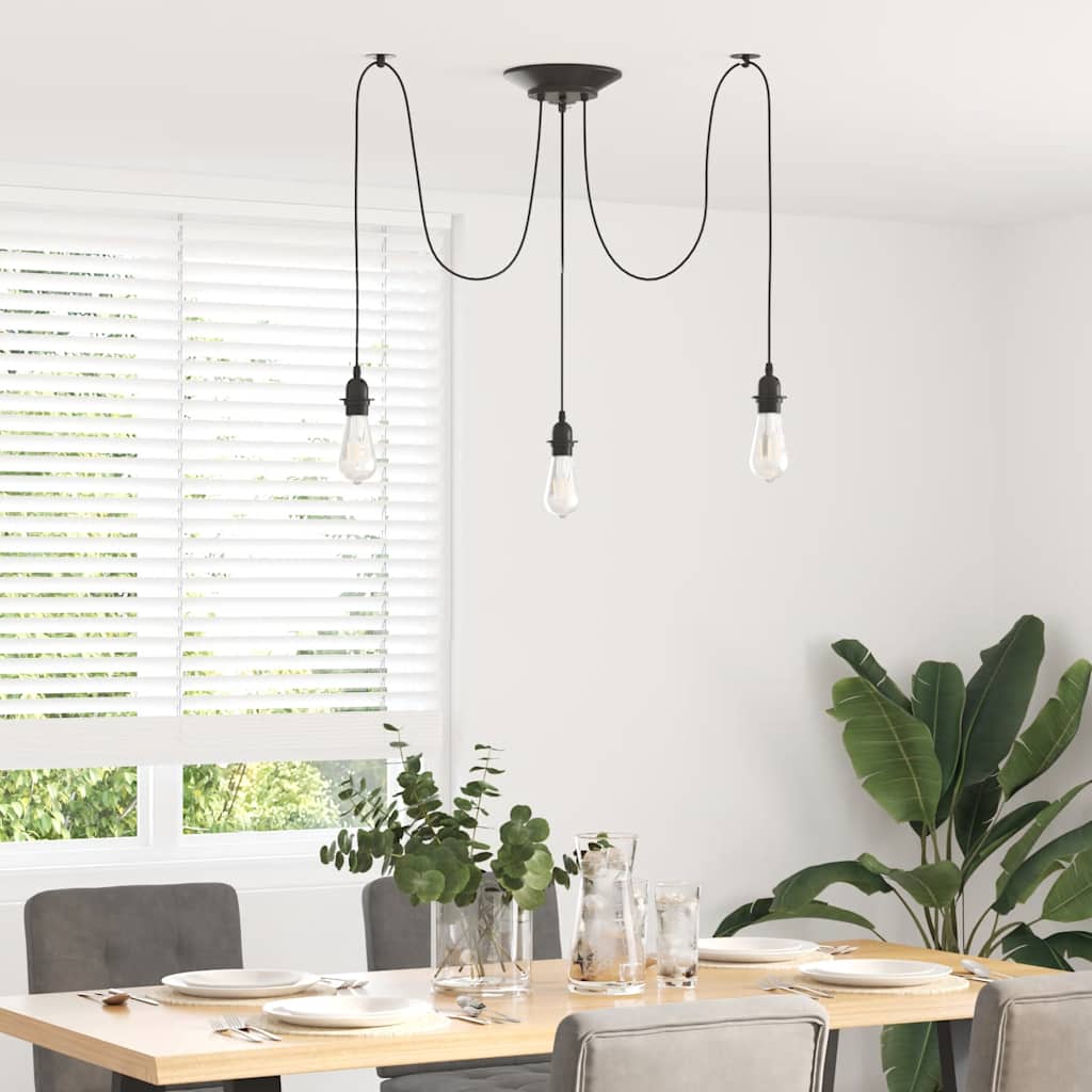 Taklampa Med 3 Lamphållare E27