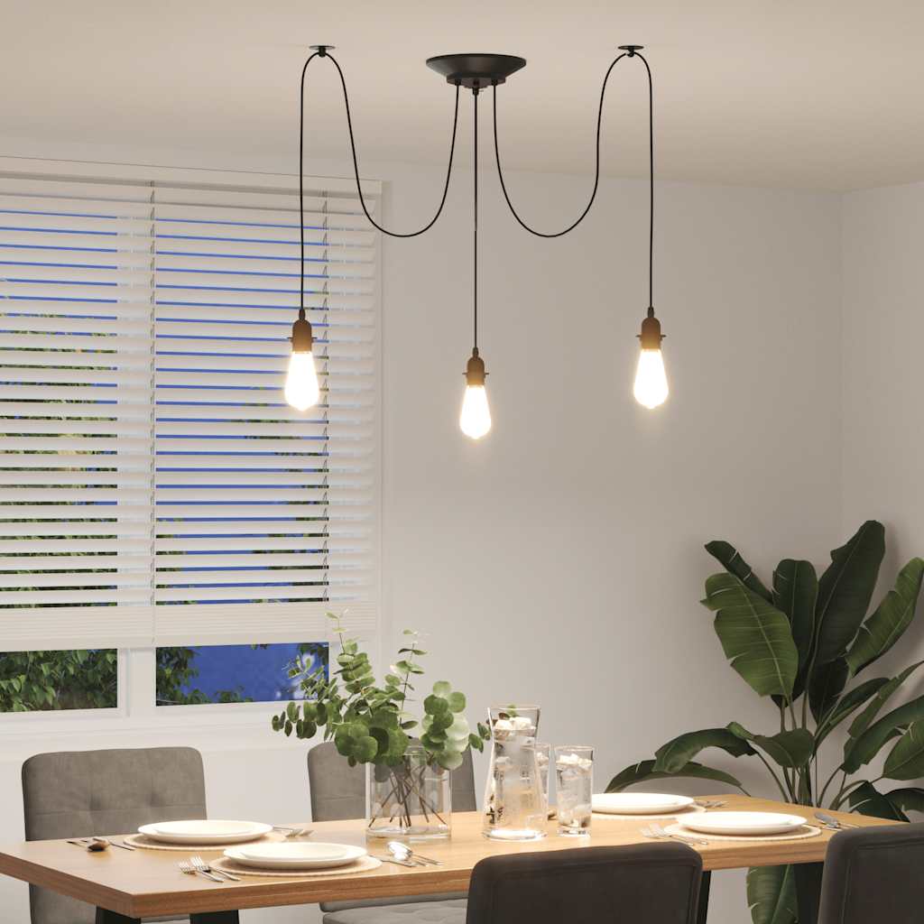Taklampa Med 3 Lamphållare E27