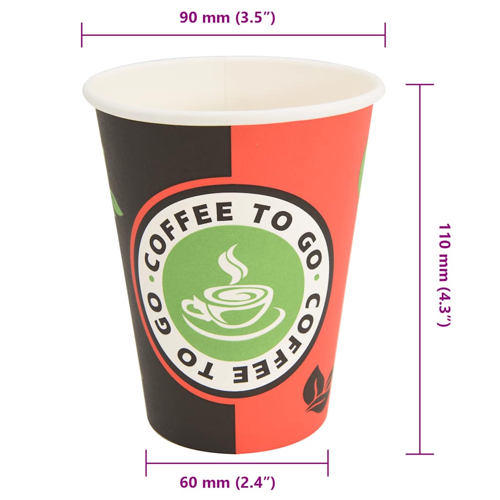 Kaffekoppar i Papper 12oz 300ml
