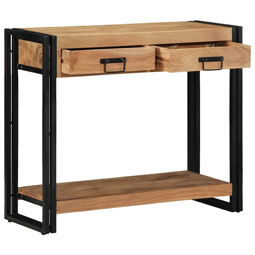 Konsolbord Låda Massivt
