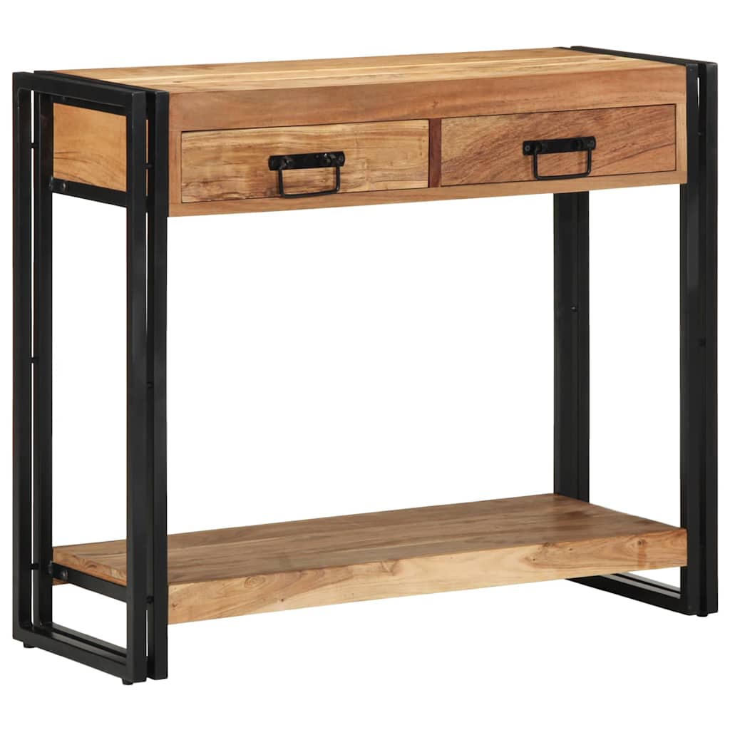 Konsolbord Låda Massivt