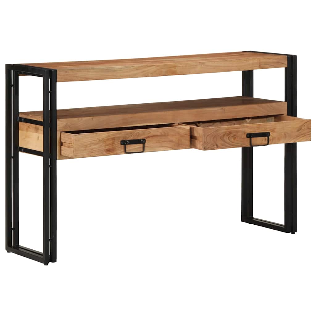 Konsolbord Låda Massivt