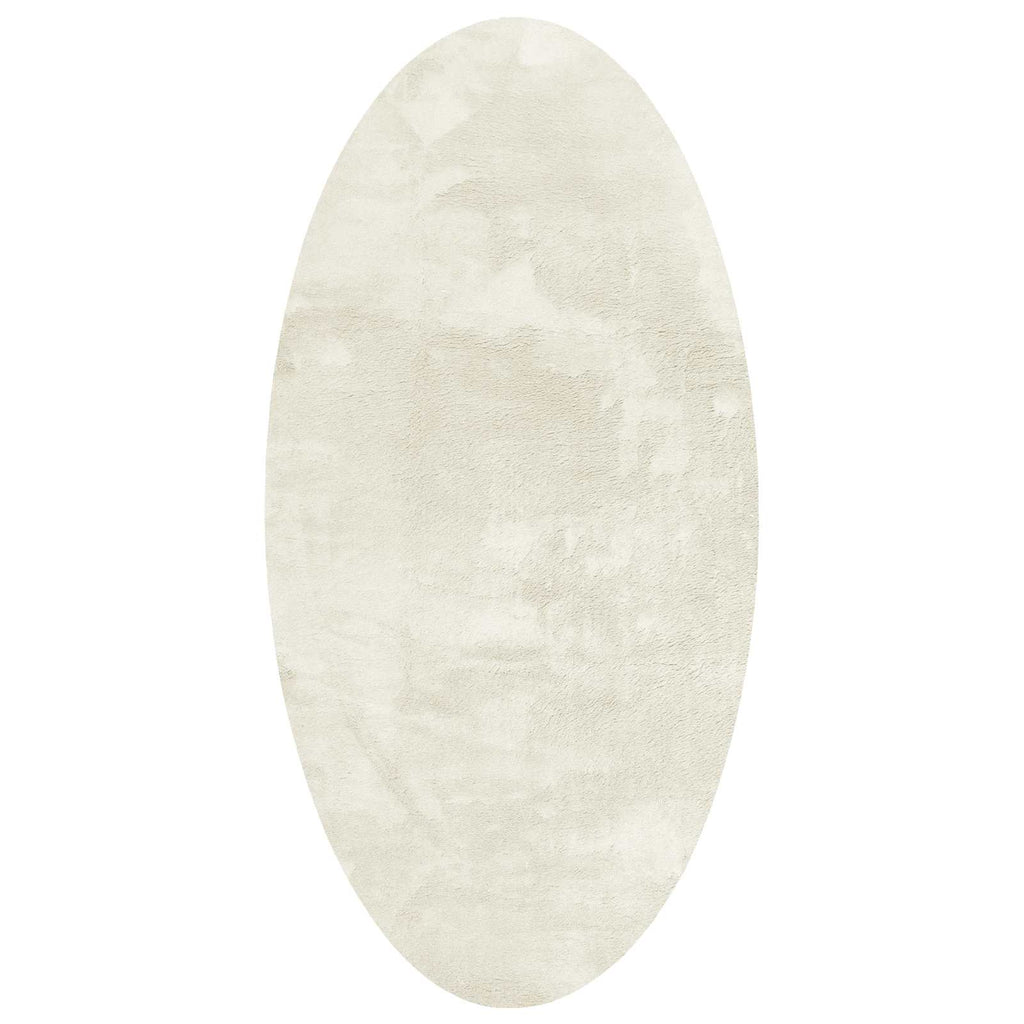 Områdesmattor Oval Huarte Kräm 100% Grädde Polyester