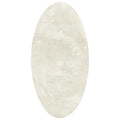 Områdesmattor Oval Huarte Kräm 100% Grädde Polyester
