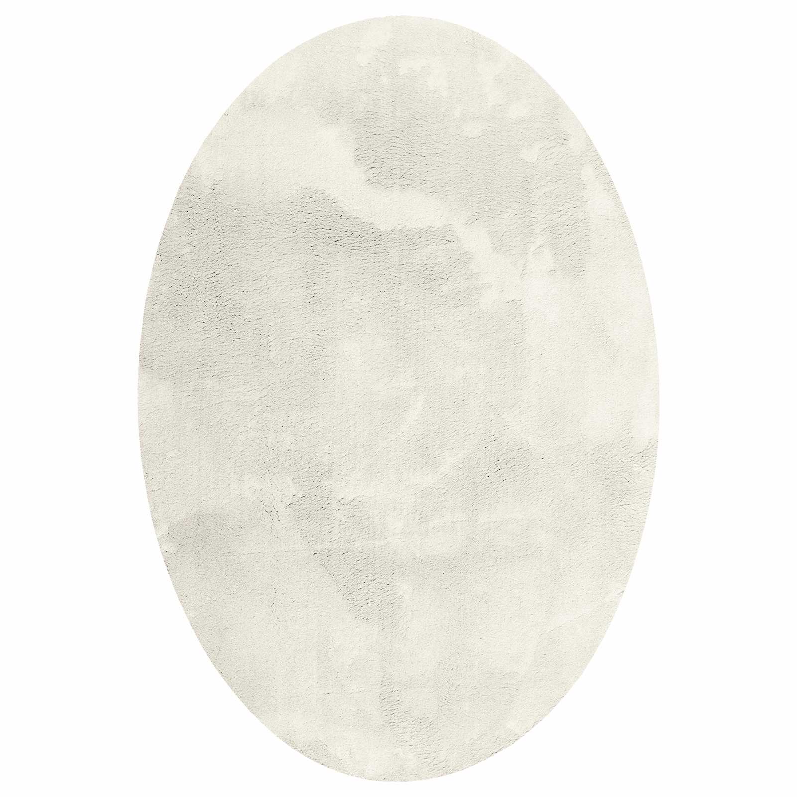 Områdesmattor Oval Huarte Kräm 100% Grädde Polyester