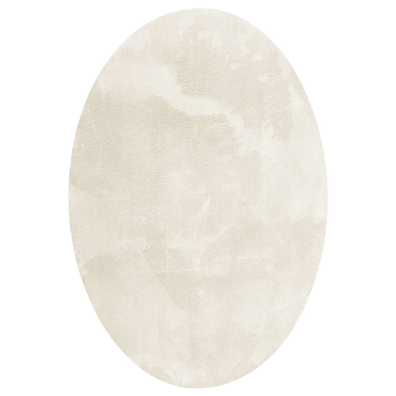 Områdesmattor Oval Huarte Kräm 100% Grädde Polyester