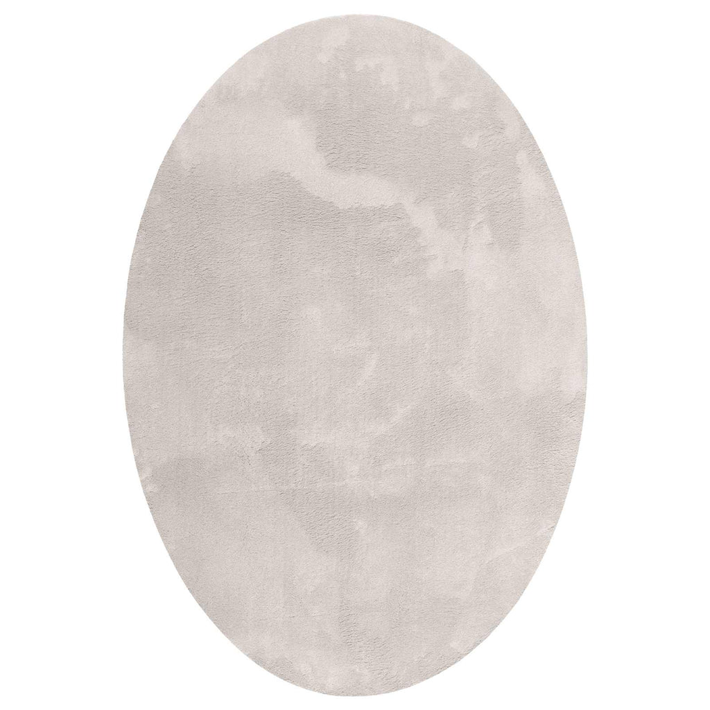 Områdesmattor Oval Huarte Sand 100% Brun Polyester