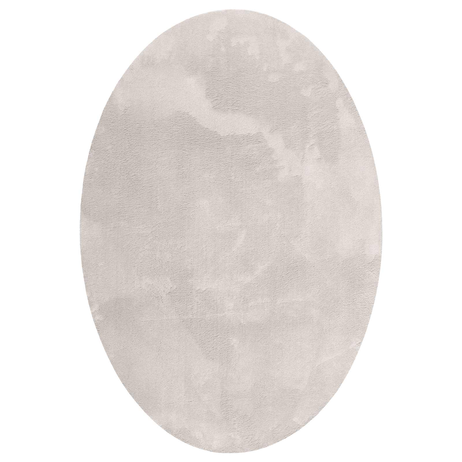 Områdesmattor Oval Huarte Sand 100% Brun Polyester