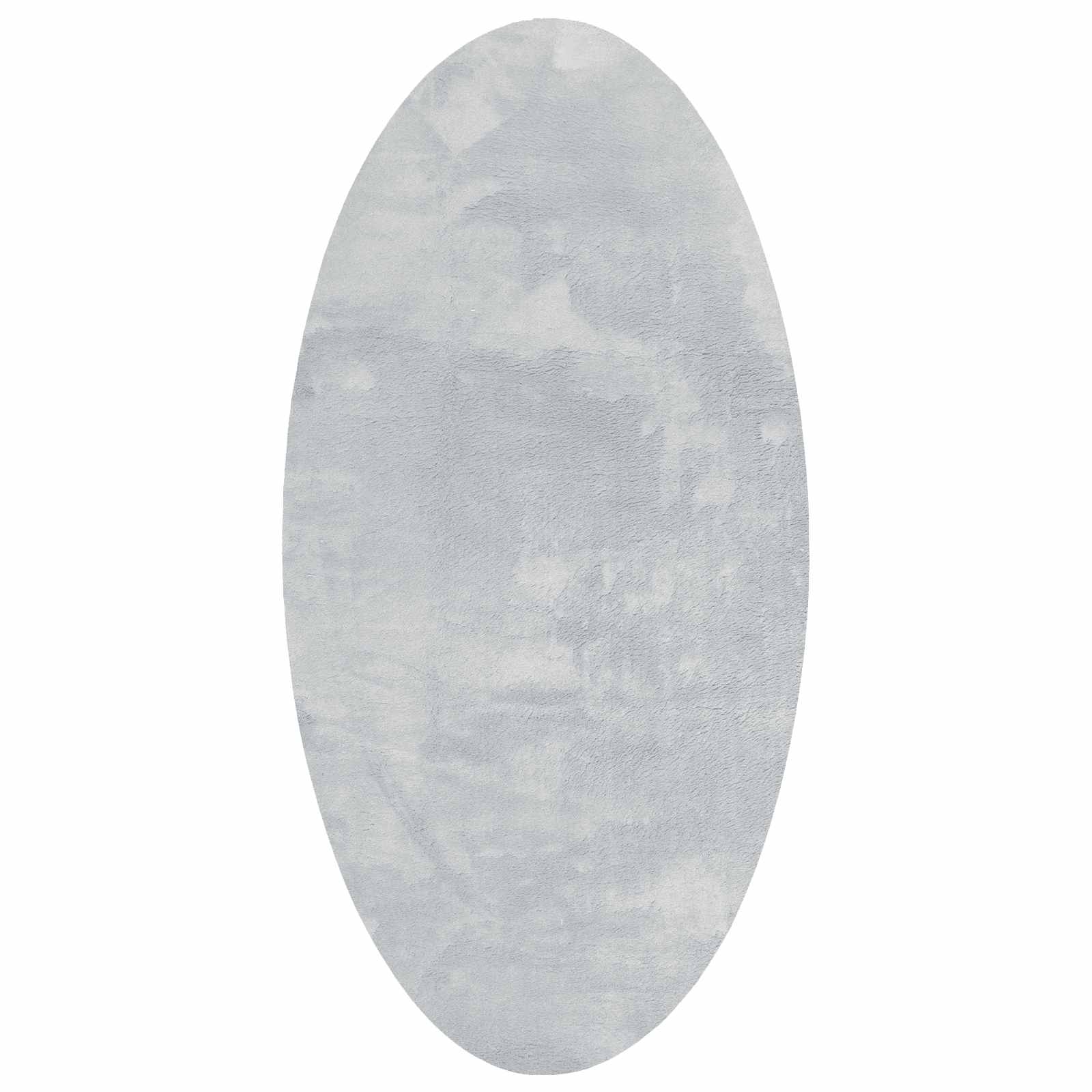 Områdesmattor Oval Huarte 100% Grå Polyester