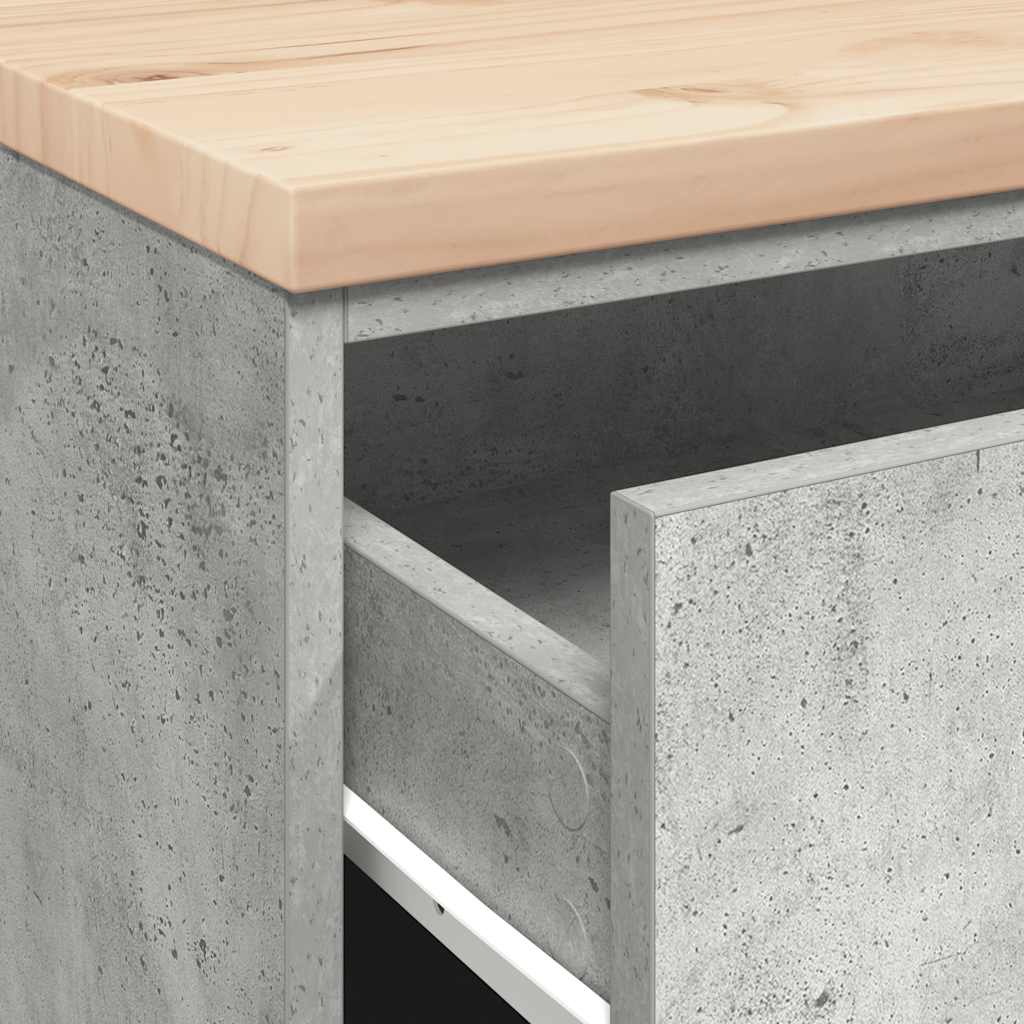 Förvaringsskåp för Garage Betonggrå