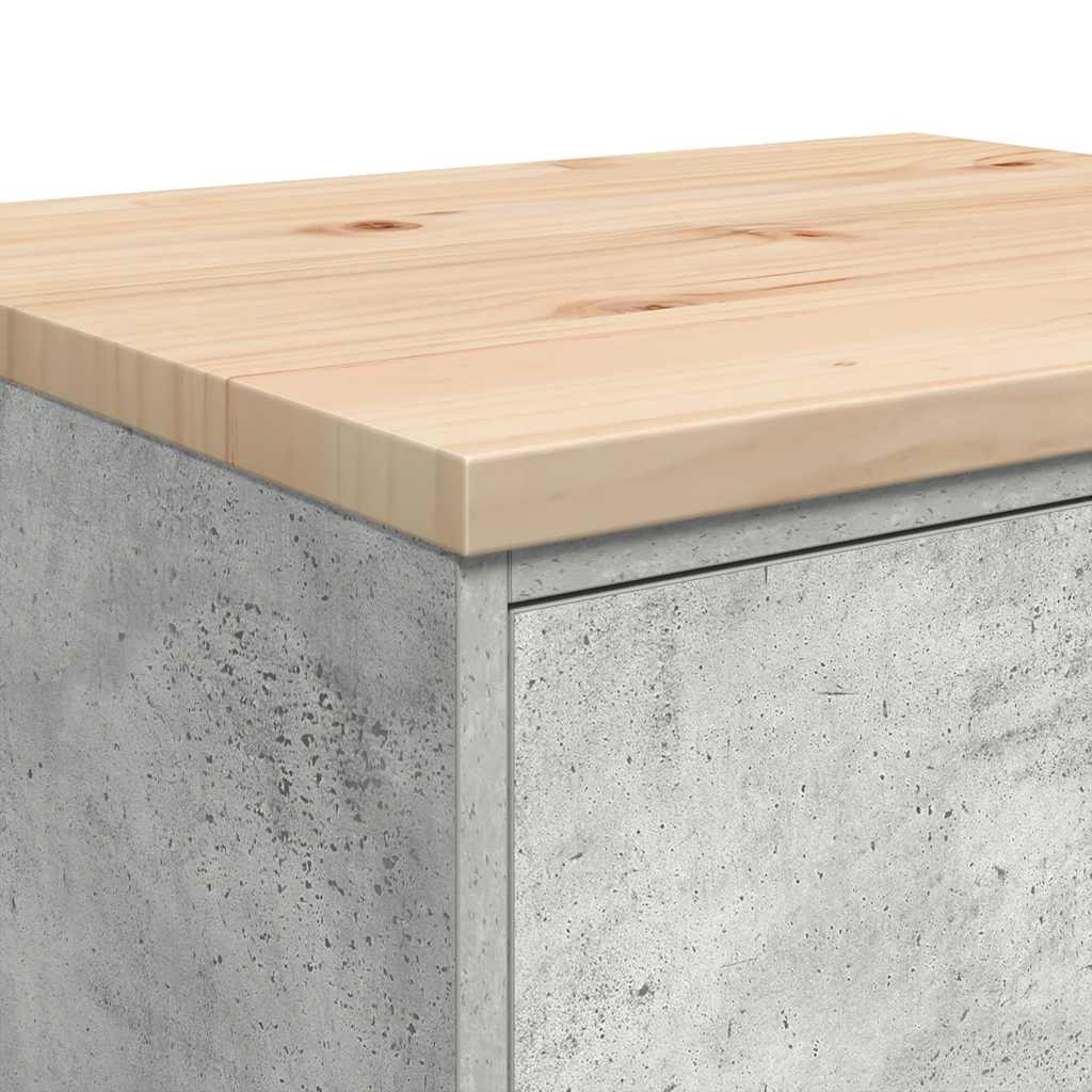 Förvaringsskåp för Garage Betonggrå