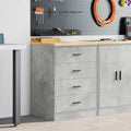 Förvaringsskåp för Garage Betonggrå