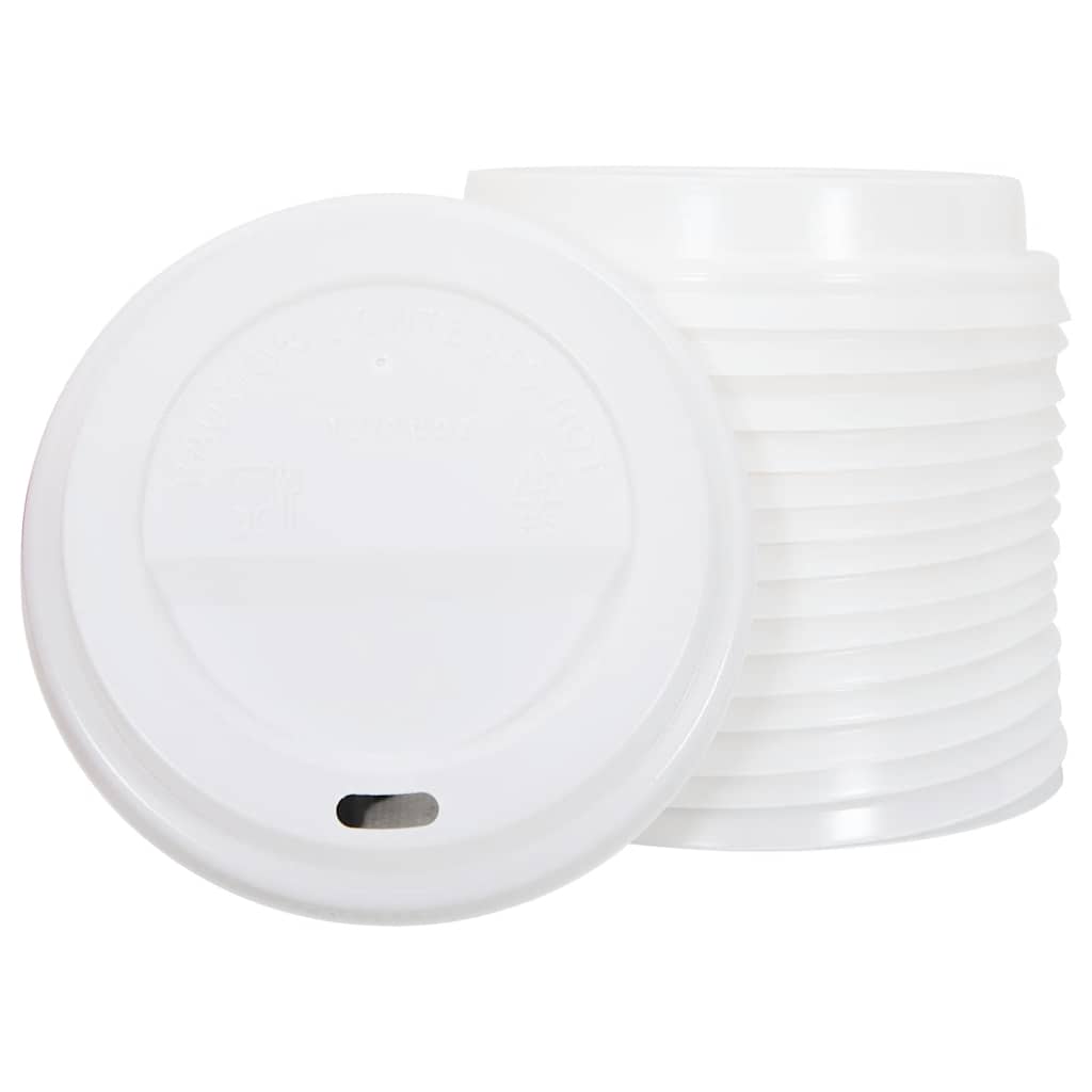 Kaffekoppar i Papper med Lock 12oz 300ml