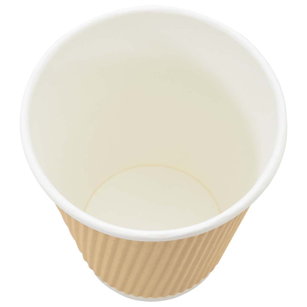 Kaffekoppar i Papper med Lock 12oz 300ml