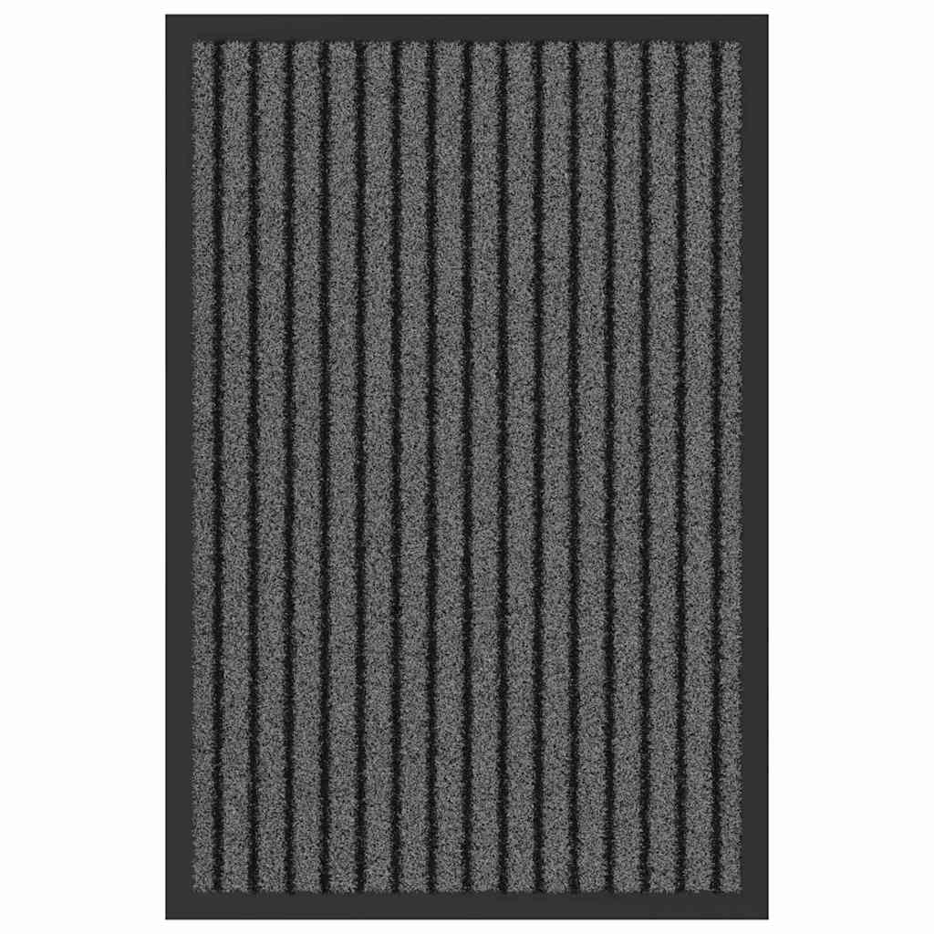 Dörrmatta Polypropylen Svart PVC