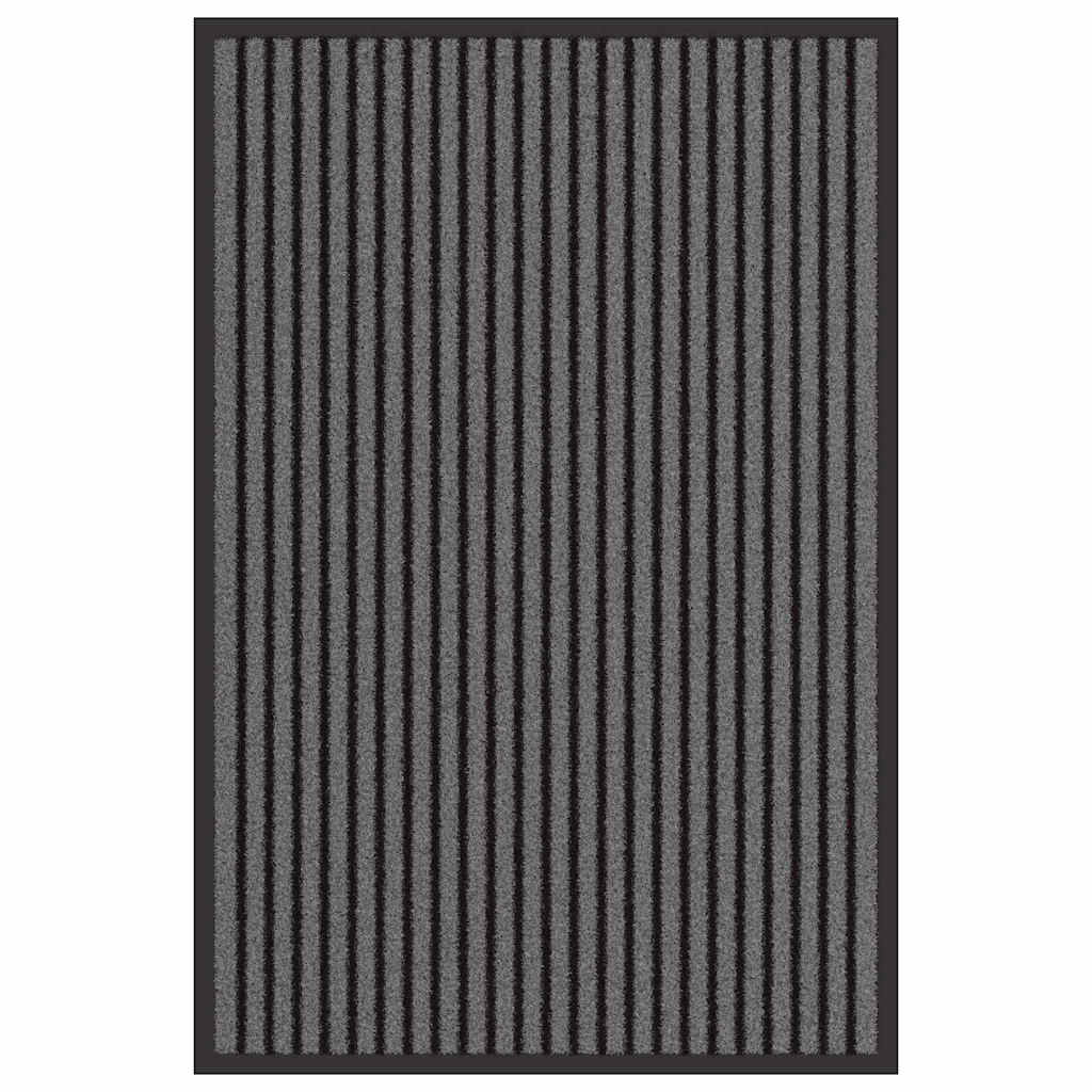 Dörrmatta Polypropylen Svart PVC