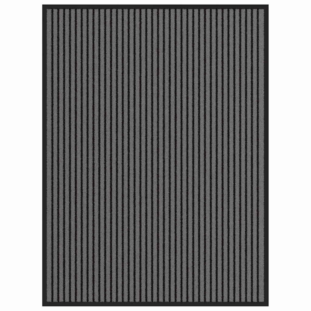 Dörrmatta Polypropylen Svart PVC