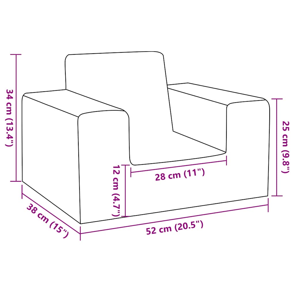 Barnsoffa Mjuk Plysch
