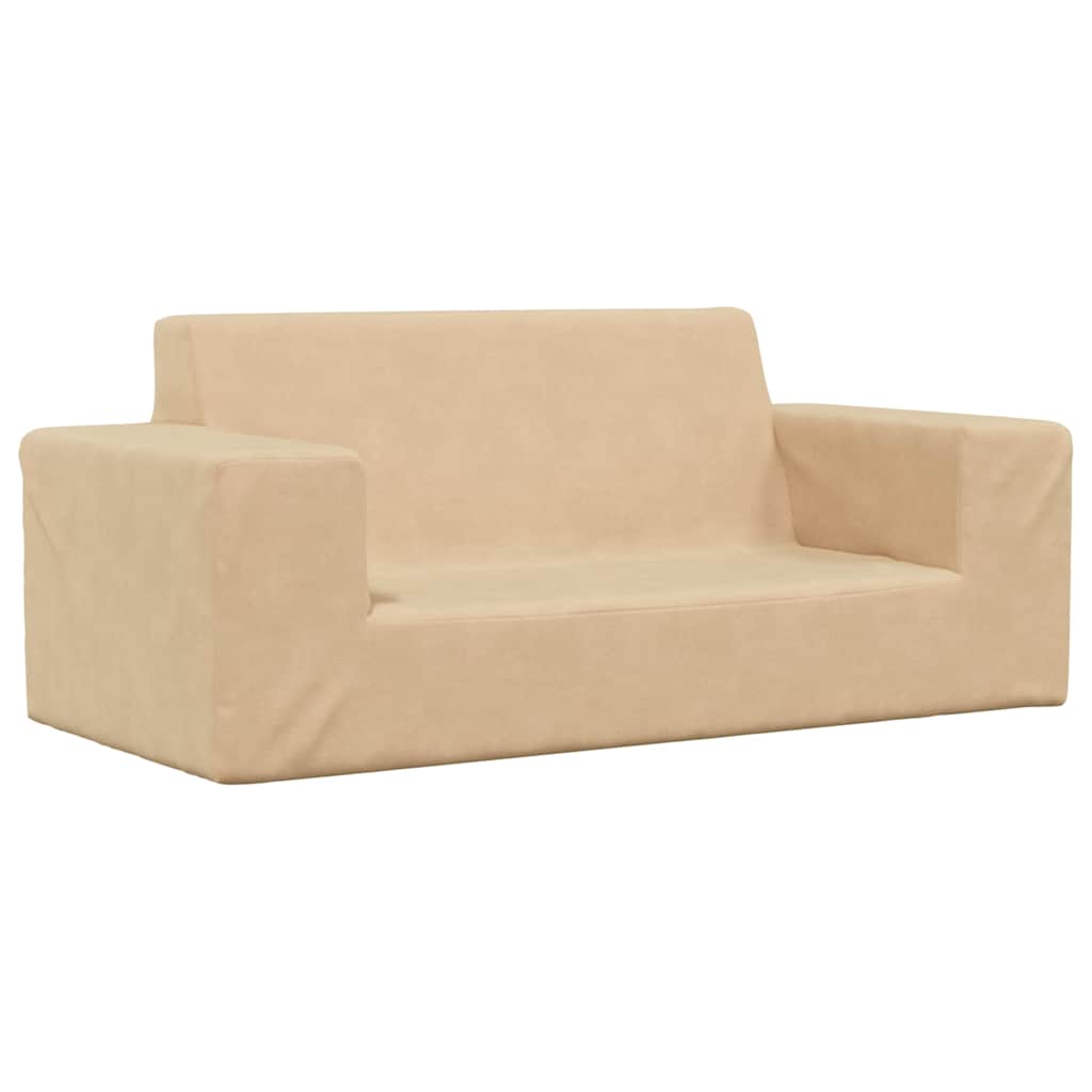 Barnsoffa 2-sits Mjuk Plysch