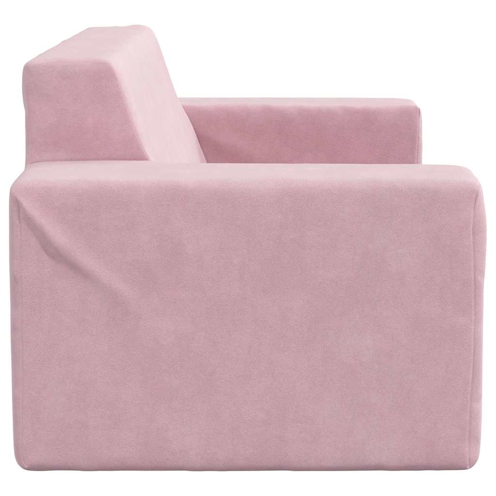 Barnsoffa 2-sits Mjuk Plysch