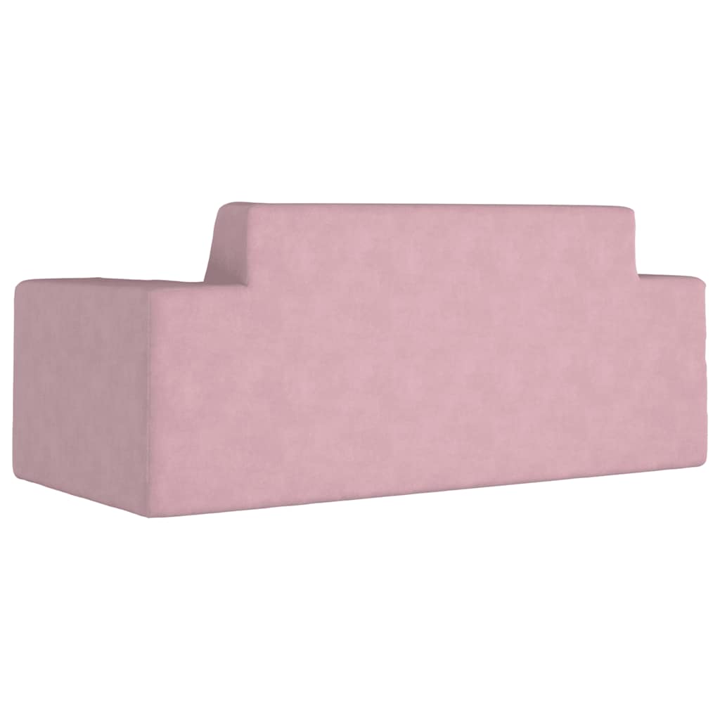Barnsoffa 2-sits Mjuk Plysch