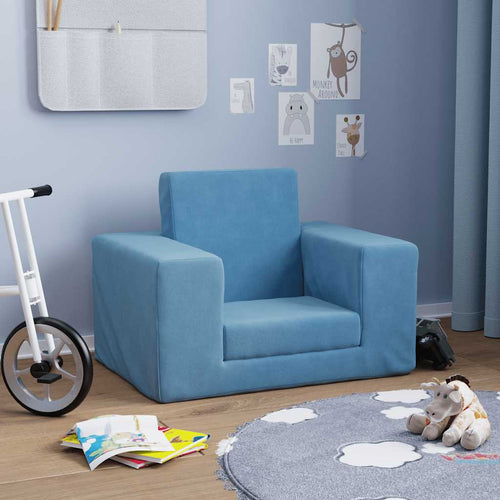Bäddsoffa för Barn Mjuk Plysch